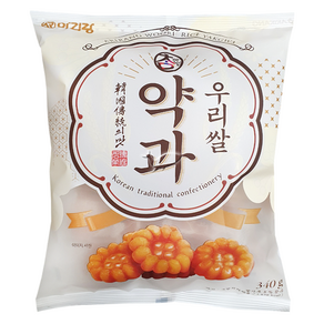 아리랑 한입 참 우리쌀 약과340g 3개, 340g