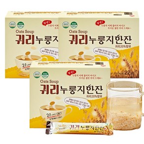 쌍지뜰 귀리누룽지한잔 3박스, 440g