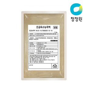 청정원 돈골육수 농축액 1kg, 1개