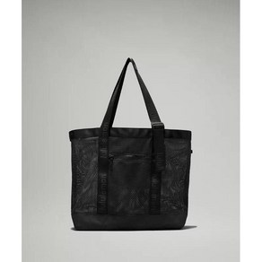 룰루레몬 매쉬 토트백 20L 블랙, Gaphite Gey/Black, ONE SIZE, 기본, 1개