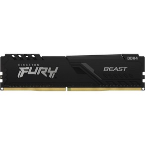 Kingston 킹스턴 퓨리 비스트 16GB 3200MHz DDR4 CL16 데스크탑 메모리 싱글 모듈 KF432C16BB116, Single Module_3000 MHz  16 GB