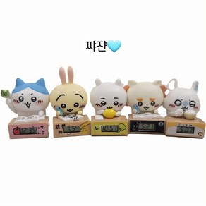 [키탄클럽] 치이카와 골판지 박스 시계 2탄 피규어 5종 세트 (치이카와 하치와레 우사기 시사 모몬가), 1개