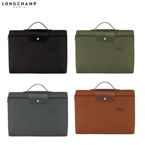 롱샴노트북가방 브리프케이스 서류가방 르플라이쥬 4컬러 Longchamp, 그린, 1개