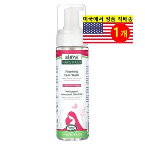 Aleva Natuals 여성 위생용 포밍 펨 워시, 200ml, 1개