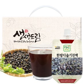 한방 다슬기 진액 엑기스 즙 100mL 30포, 30개