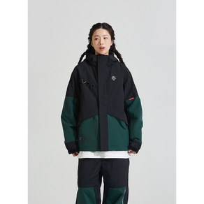 MR 25 JACKET 04 GREEN 모이라 보드복 자켓 상의 커플 공용 여성 남성 스노우보드복