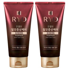 NEW 려 진결모 탈모증상케어 트리트먼트 300ml, 2개