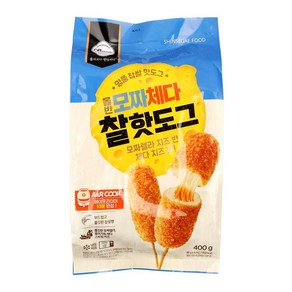 올반모짜체다찰핫도그400G-3개, 3개, 400g