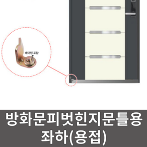 이주니 방화문 피벗힌지 피봇힌지 현관문 셀프수리, 1개