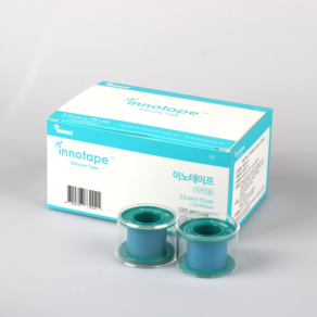 저자극 반투명 반창고 의료용 실리콘 테이프 이노테이프 INNOTAPE, 1세트, 2개입