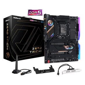 ASROCK Z690 Taichi 소켓 LGA1700 인텔 Z690 DDR5 AMD Cossfie SATA3USB32 M2 WiFiATX 마더보드, 8) 소켓 LGA1700