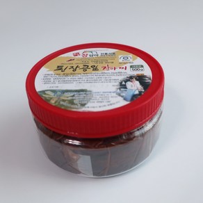 순창 장담아전통식품 콩잎 콩잎김치 초록된장장아찌 500g, 초록양념콩잎장아찌 500g, 1개