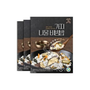 국내산 가지나물 비빔밥 나물 2인용 x 3봉 l 가지나물밥 나물밥 건나물, 국내산 가지나물 비빔밥 나물 2인용 x 3봉 l 가지나