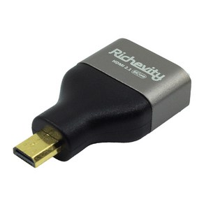 리체비티 8K micro HDMI to HDMI 젠더 HDMI2.1 지원