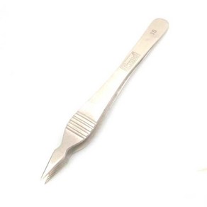 TWEEZER 정밀 핀셋 TS 120mm 큰 납작 뾰족한 주얼리, 1개