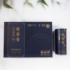 하늘땅향 10년근 천문동 스틱 젤리 건강간식 천연감미료 30포, 600g, 1개