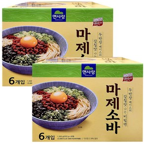 면사랑 마제소바, 222g, 12입