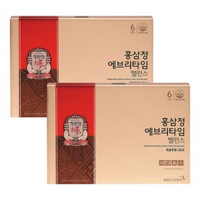 정관장 홍삼정 에브리타임 밸런스 10ml x 20포 2박스, 2개, 200ml