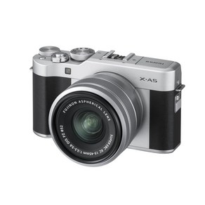 FUJIFILM 미러리스 일안 카메라 X-A5 렌즈 키트 실버 X-A5LK-S