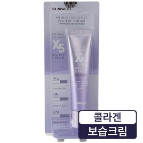 스킨파스텔 프리미엄 콜라겐 엑스5 워터리 크림, 30ml, 1개