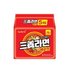 킴스클럽 삼양 라면 120g*5입