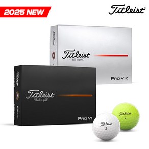 [아쿠쉬네트코리아정품]타이틀리스트 25년 신상품 PRO V1 PRO V1X 골프공, PRO_V1