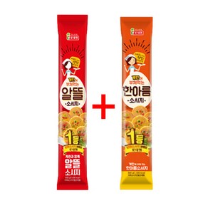 롯데 알뜰소시지500g+한아름소시지480g 기획 추억의 반찬 도시락 전 부침 브랜드 1위, 1개