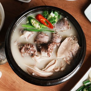 선비찬 사골순대국 600g X 10봉 (+새우젓 6봉)