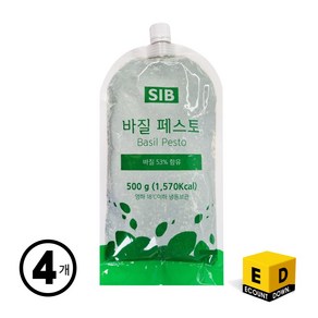 냉동 선인 바질페스토 500g, 4개