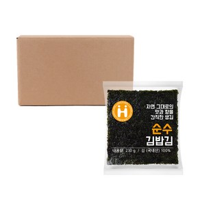 해농 생김 순수 김밥김, 220g(100매), 20개