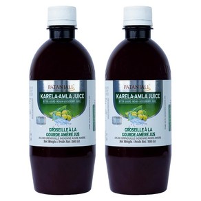 patanjali Kaela Amla Juice- 500ml / 16.90 fl oz - (Pack 파탄잘리 카렐라 아믈라 주스 - 500ml / 16.90 fl oz - (2팩, 2개, 249.9ml