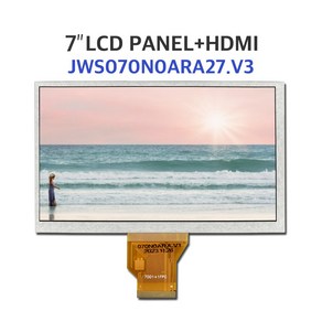 7인치 LCD 패널+HDMI보드 / JWS070N0ARA27.V3 / LCD패널/7인치 모니터/