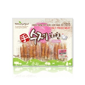 강아지 전용 수제치킨 (비스켓 치킨) 300g 강아지 육포 강아지 수제간식, 1개