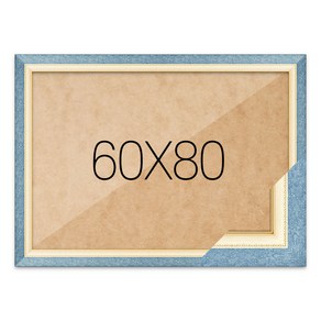 퍼즐액자 60x80 고급형 수지 블루, 1500개