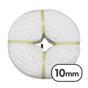[인가드] 200m PP로프 1롤 10mm 브레이드 밧줄 안전 끈 수상, 1개