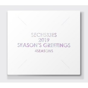 미개봉DVD+굿즈) 젝스키스(Sechskies) -2019 시즌 그리팅