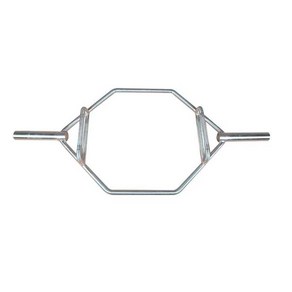 스쿼트 육각바 헬스장 트랩바 바벨 데드리프트 헥사봉, 전기도금 원형바 2.5cm홀, 1개