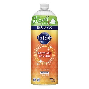 큐큣토 주방세제 거품이 팍! 오렌지향 리필용 700ml, 1개