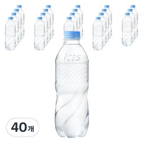 아이시스 초경량 무라벨, 500ml, 40개