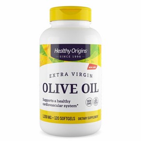 Healthy Oigins Exta Vigin Olive Oil 헬시오리진 엑스트라버진 올리브 오일 추출물 120정, 1개