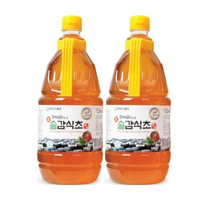 자연과발효 3년숙성 자연발효 솔잎감식초 1.8리터 항아리숙성, 1.8L, 2개