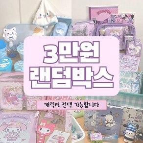 산리오 선물세트 조카선물 생일선물 짱구 랜덤박스, 1개, 산리오전체