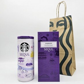스타벅스 SS 안녕 서울 텀블러 355ml, 1개