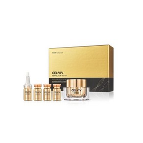 [한스펩타이드] 셀비브 퍼펙션 바이오 키트/크림50ml+앰플7mlx4vial/펩타이드SE-Tipaepide를 고농축함유/피부환경개선 유효성분 4주간피부집중케어, 1개