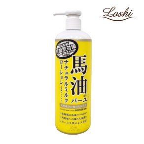 Loshi 마유 내추럴 밀크 로션 485ml 1개, 485g