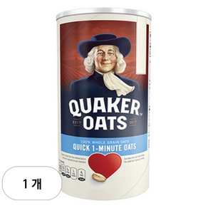 퀘이커 오트밀, 1.19kg, 1개