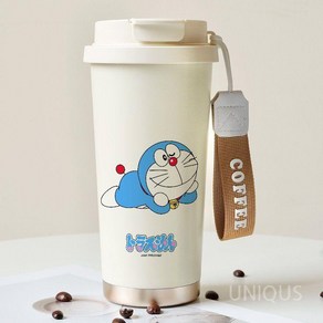 도라에몽텀블러 모음 캐릭터 보온 보냉 병, 1개, 13-530ML