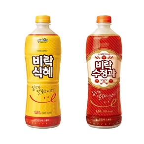 비락식혜 1.5L *2펫 + 비락수정과 1.5L *2펫 / 전통음료, 4개