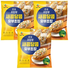 냉장 주부초밥왕 새콤달콤 오리지널 320g, 3개