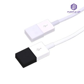 퍼플업 실리콘 USB 보호캡 습기차단 먼지마개 덮개 이물질방지, 화이트